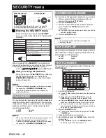 Предварительный просмотр 46 страницы Panasonic PT-F300E Operating Instructions Manual