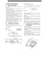 Предварительный просмотр 5 страницы Panasonic PT-F300E Service Manual