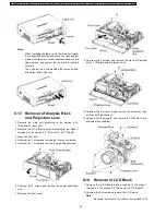 Предварительный просмотр 20 страницы Panasonic PT-F300E Service Manual