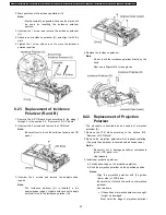 Предварительный просмотр 22 страницы Panasonic PT-F300E Service Manual