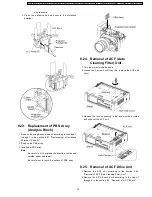 Предварительный просмотр 23 страницы Panasonic PT-F300E Service Manual