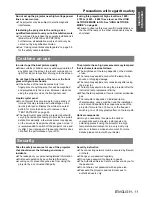 Preview for 11 page of Panasonic PT-F300EA Operating Instructions Manual