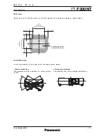 Preview for 7 page of Panasonic PT-F300NT Specifications