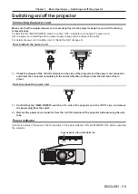 Предварительный просмотр 39 страницы Panasonic PT-FRZ55 Operating Instructions Manual