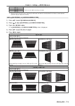 Предварительный просмотр 75 страницы Panasonic PT-FRZ55 Operating Instructions Manual