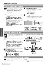 Предварительный просмотр 26 страницы Panasonic PT-FW100NT Operating Instructions Manual