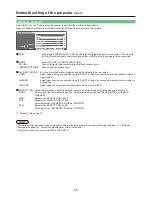 Preview for 55 page of Panasonic PT-FW100NTE Network Manual