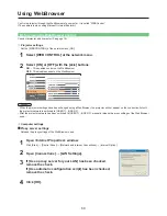 Preview for 60 page of Panasonic PT-FW100NTE Network Manual