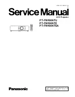 Preview for 1 page of Panasonic PT-FW100NTE Service Manual
