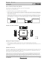 Preview for 11 page of Panasonic PT-FW300 Specifications