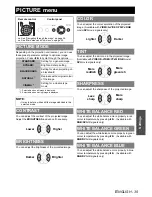 Preview for 35 page of Panasonic PT-FW300E Operating Instructions Manual