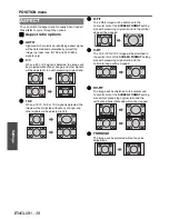 Preview for 38 page of Panasonic PT-FW300E Operating Instructions Manual