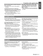 Preview for 9 page of Panasonic PT-FW300U - LCD Proj Wxga 600:1 3500 Lumens Enet 13.7LBS H/v Lens Operating Instructions Manual