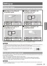 Предварительный просмотр 19 страницы Panasonic PT-FW400E Operating Instructions Manual