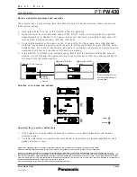 Preview for 14 page of Panasonic PT-FW430 Spec File