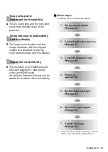 Preview for 9 page of Panasonic PT-FW430EA Operating Instructions Manual