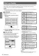 Preview for 16 page of Panasonic PT-FW430EA Operating Instructions Manual