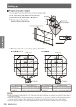 Preview for 26 page of Panasonic PT-FW430EA Operating Instructions Manual