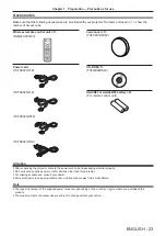 Preview for 23 page of Panasonic PT-FW530 Operating Instructions Manual