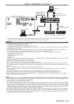 Preview for 39 page of Panasonic PT-FW530 Operating Instructions Manual