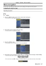 Preview for 57 page of Panasonic PT-FW530 Operating Instructions Manual