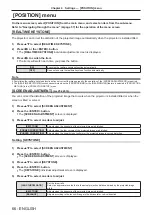 Preview for 66 page of Panasonic PT-FW530 Operating Instructions Manual