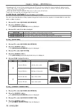 Preview for 70 page of Panasonic PT-FW530 Operating Instructions Manual