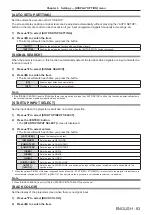 Preview for 83 page of Panasonic PT-FW530 Operating Instructions Manual