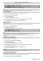 Preview for 99 page of Panasonic PT-FW530 Operating Instructions Manual