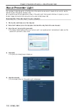 Preview for 110 page of Panasonic PT-FW530 Operating Instructions Manual