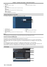 Preview for 126 page of Panasonic PT-FW530 Operating Instructions Manual