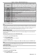 Preview for 91 page of Panasonic PT-FX500 Operating Instructions Manual