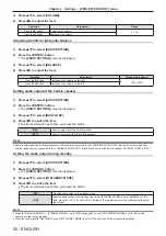 Preview for 92 page of Panasonic PT-FX500 Operating Instructions Manual