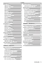 Предварительный просмотр 11 страницы Panasonic PT-JW130F Operating Instructions Manual