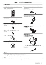 Предварительный просмотр 17 страницы Panasonic PT-JW130F Operating Instructions Manual