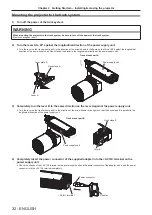 Предварительный просмотр 32 страницы Panasonic PT-JW130F Operating Instructions Manual