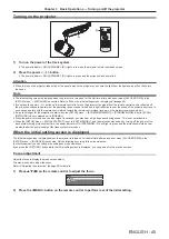 Предварительный просмотр 45 страницы Panasonic PT-JW130F Operating Instructions Manual