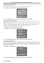 Предварительный просмотр 46 страницы Panasonic PT-JW130F Operating Instructions Manual