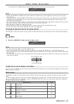 Предварительный просмотр 57 страницы Panasonic PT-JW130F Operating Instructions Manual