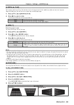 Предварительный просмотр 69 страницы Panasonic PT-JW130F Operating Instructions Manual