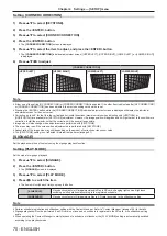 Предварительный просмотр 70 страницы Panasonic PT-JW130F Operating Instructions Manual