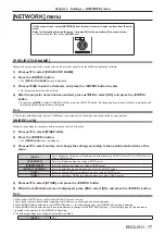 Предварительный просмотр 77 страницы Panasonic PT-JW130F Operating Instructions Manual