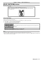 Предварительный просмотр 91 страницы Panasonic PT-JW130F Operating Instructions Manual