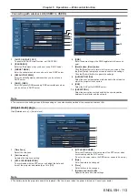 Предварительный просмотр 113 страницы Panasonic PT-JW130F Operating Instructions Manual