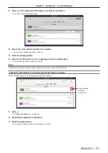 Предварительный просмотр 171 страницы Panasonic PT-JW130F Operating Instructions Manual