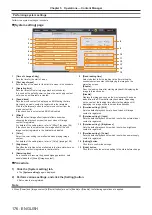 Предварительный просмотр 176 страницы Panasonic PT-JW130F Operating Instructions Manual