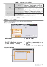 Предварительный просмотр 177 страницы Panasonic PT-JW130F Operating Instructions Manual