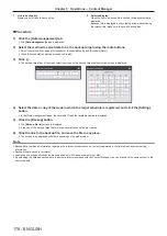 Предварительный просмотр 178 страницы Panasonic PT-JW130F Operating Instructions Manual