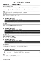 Предварительный просмотр 66 страницы Panasonic PT-JW130FBE Operating Instructions (Functional Manual)