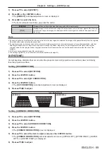 Preview for 69 page of Panasonic PT-JW130FBE Operating Instructions (Functional Manual)